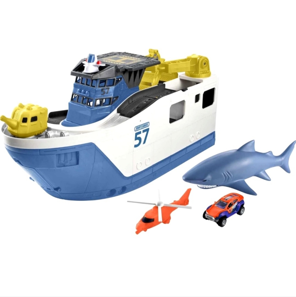 Matchbox Marine Rescue Shark Ship